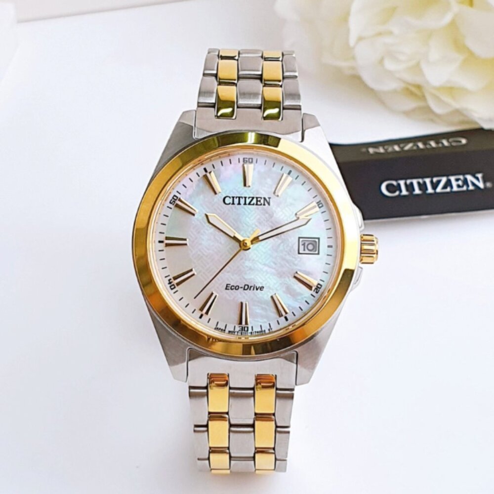 Citizen Eco-drive 33mm Two Tone Women's Watch